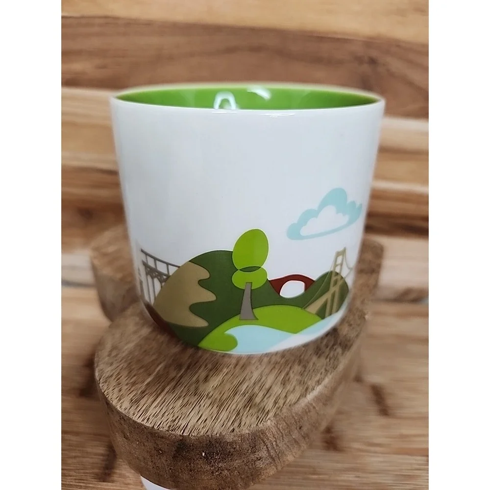 Starbucks Mug Michigan You Are Here Collection 14oz 2017 MINT